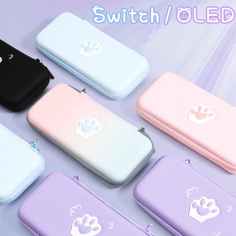 Tas Cangkang Keras Portabel Lucu Untuk Nintend Switch Konsol Nintendoswitch Tahan Lama Nitendo Case Untuk NS Nintendo Switch Aksesoris