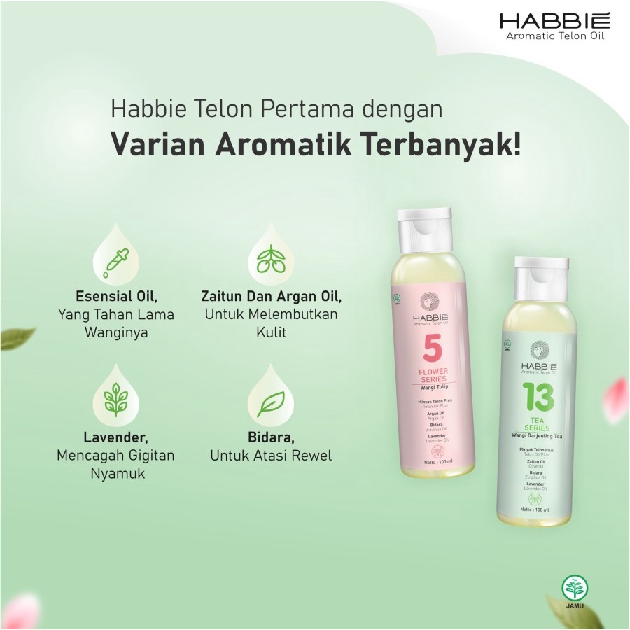 Habbie Aromatic Telon Oil 100ml