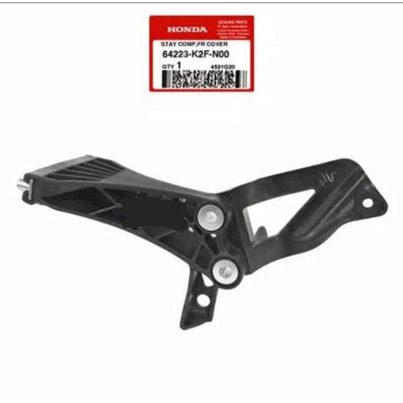 64223-K2F-N00 / 64223-K2F-N80 BREKET COVER DEPAN SCOOPY 2021 DUDUKAN PANEL DEPAN SCOOPY PRESTIGE 642