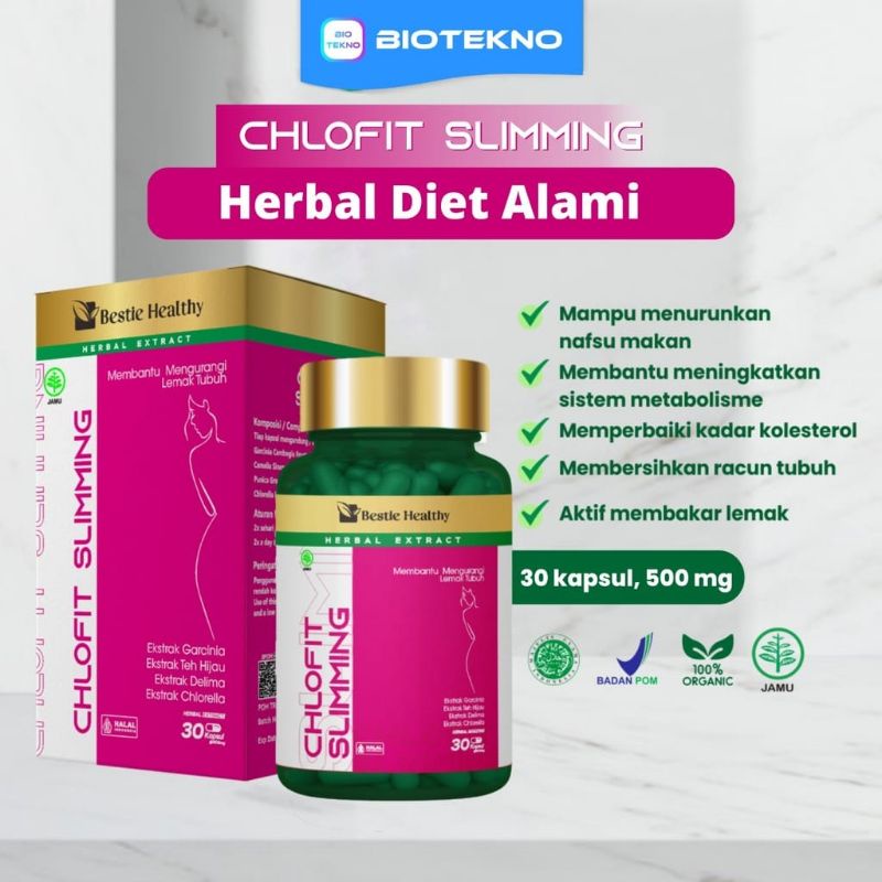 

CHLOFIT SLIMMING Obat Herbal Diet Alami obat Diet Herbal diet