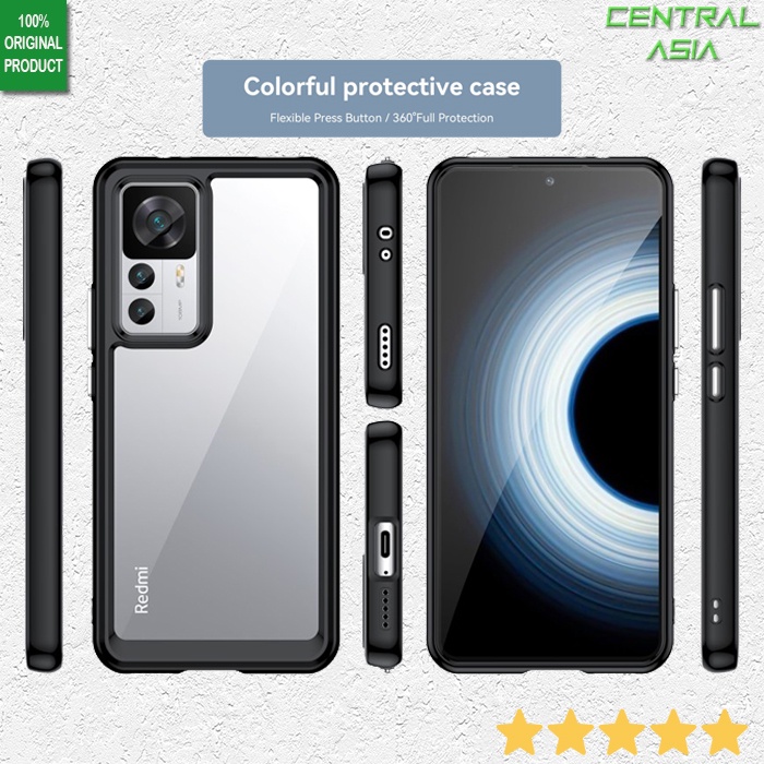 Case Xiaomi 12T Premium Hybrid Acrylic Shockproof