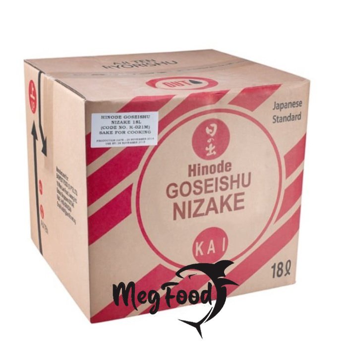 

Hinode Goseishu Nizake Cooking Sake Import 18 Liter