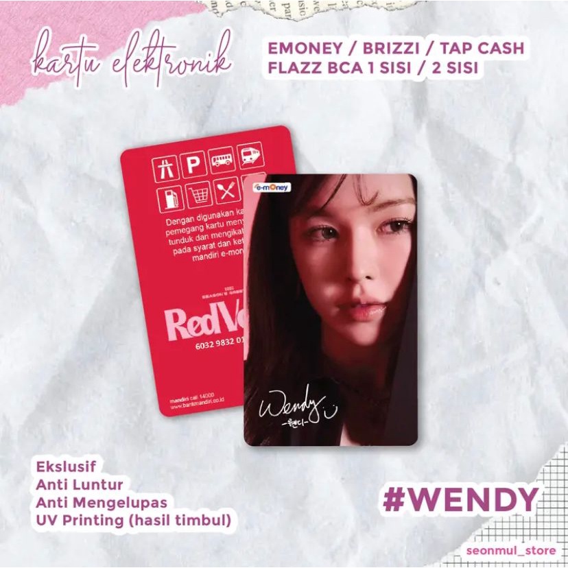 EMONEY / TAP CASH / FLAZZ / BRIZZI / RED VELVET SEASON GREETING 2023