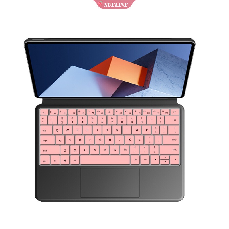 2 in 1 film keyboard Magnetik Bahan Silikon Untuk HUAWEI MateBook E (2022) laptop 2022 12.6 Inch