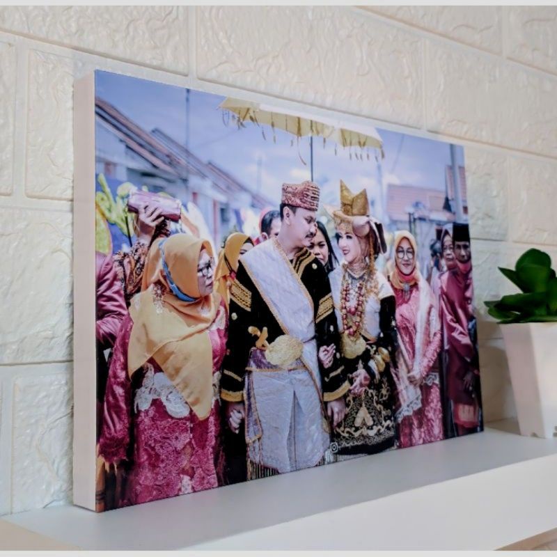 BINGKAI FOTO MDF 20R GLOSSY ANTI AIR MENGKILAP JUMBO BESAR