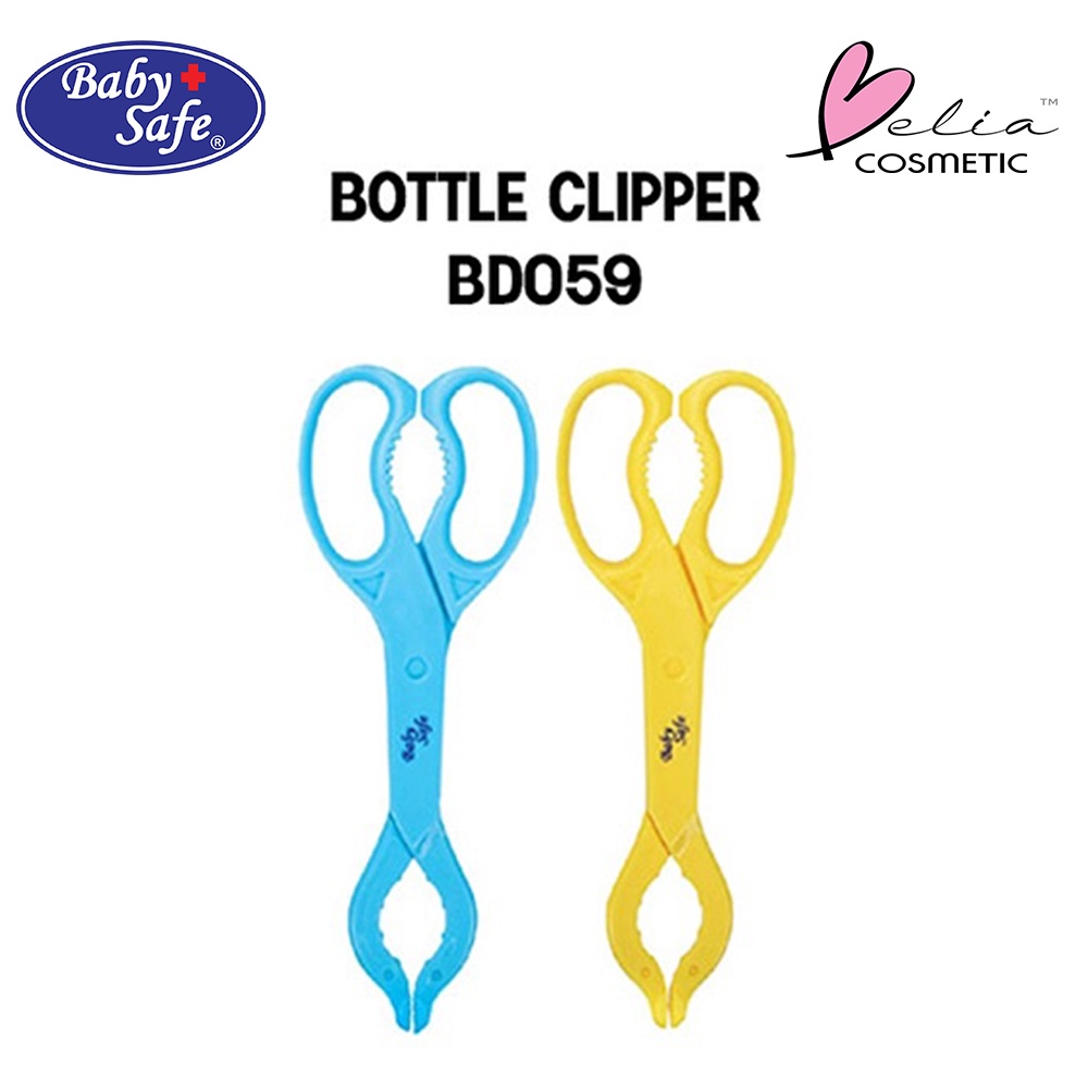 ❤ BELIA ❤ BABY SAFE BS 350 Flexible &amp; Heat Indicator Color Changing Spoon | Bottle Tong BD058 | Capit Botol | BD059 Bottle Clipper