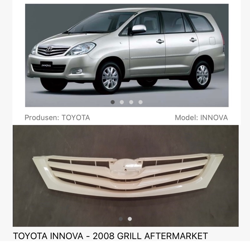 Gril innova 2008 sampai 2010
