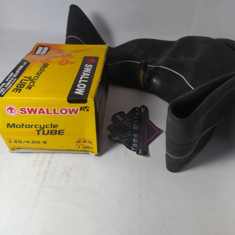 BAN DALAM(350/400) BAN DALAM VESPA SCOTER RING 8 MERK SWALLOW