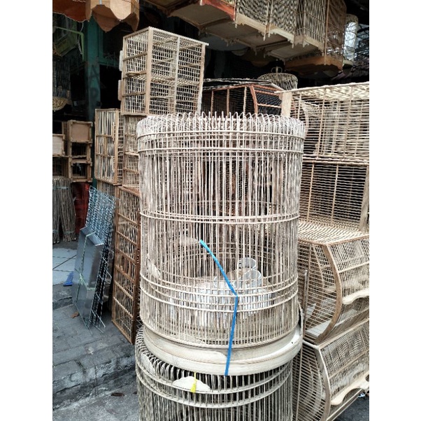 SANGKAR MURAI RAFI JAYA MENTAHAN 1 SET ISI 3 BIJI.