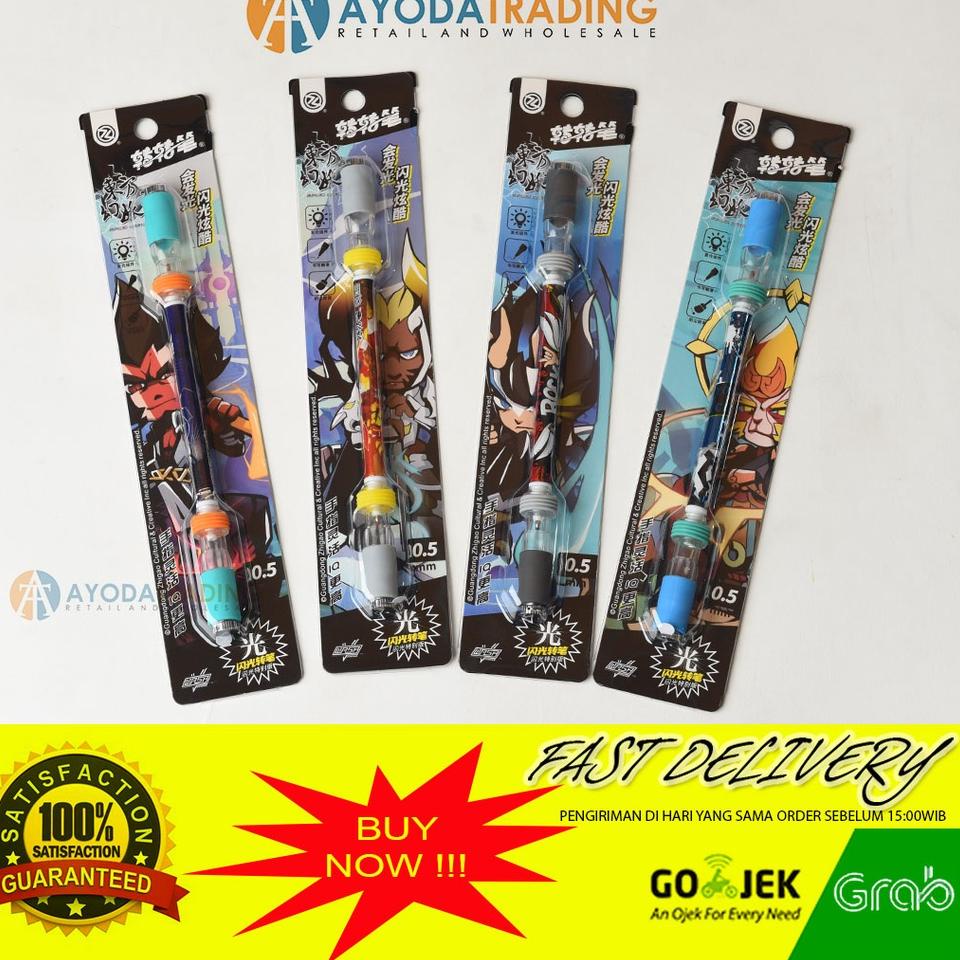 

W-93㊛) Spinning Pen LED ZhiGao ZG5805 paling laris