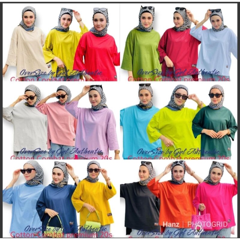 Kaos GYL Authentic ORI -Oversize Polos Series