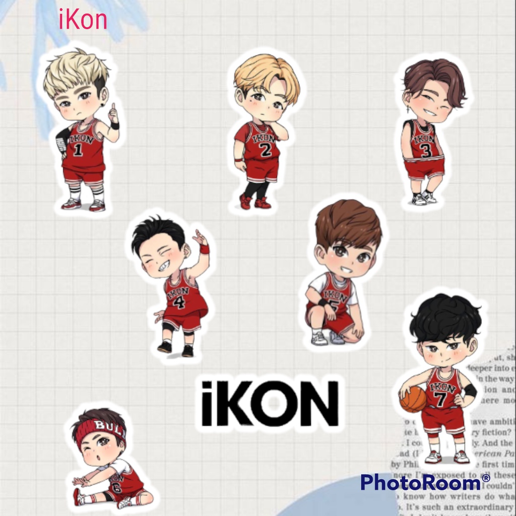 Sticker Tumblr Pack Kpop Black Pink Boy Band NCT Red Velvet Trasure Girl Band Sticker Pack Waterproof Tumblr  Hiasan Laptop Notebook Tumbler Case Hp DIY