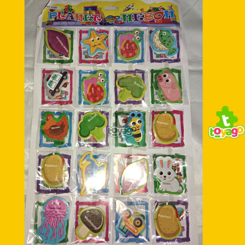 Magnet Kulkas Karakter/Tempelan kulkas isi 20 Pcs Grosir Murah