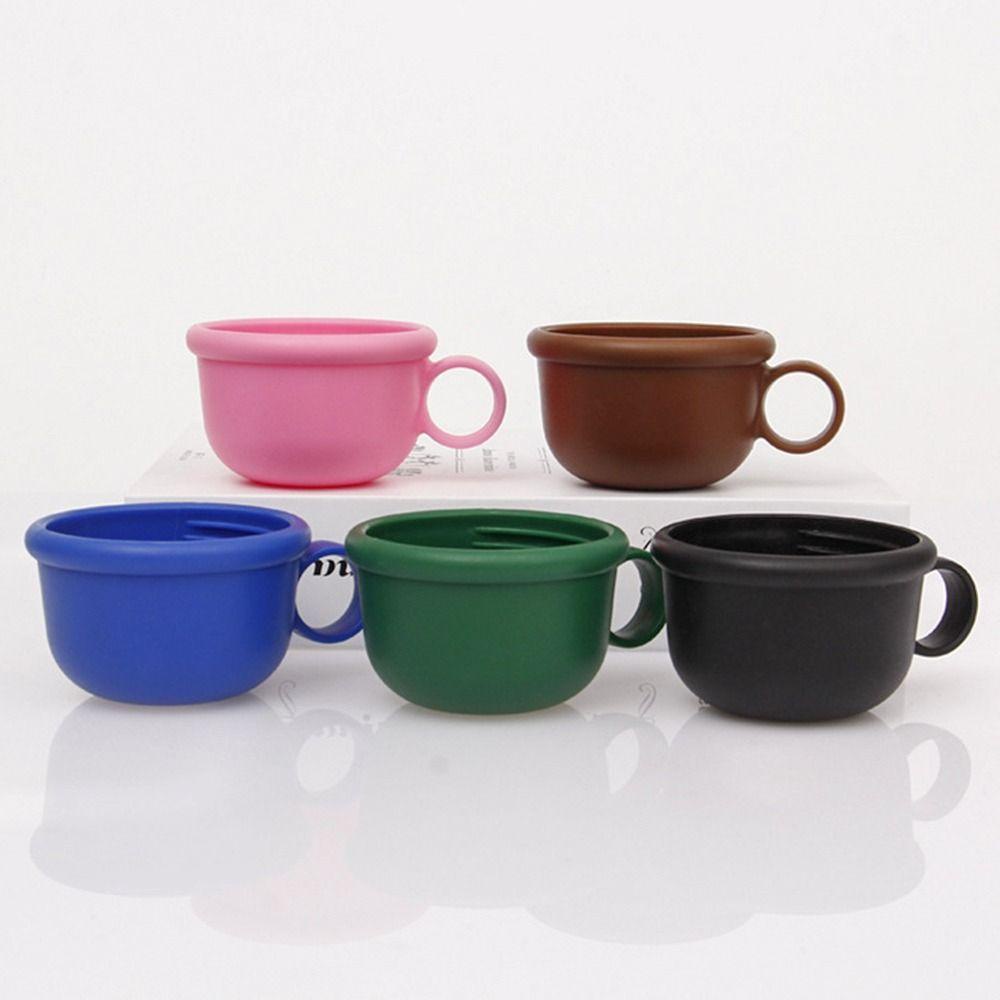 R-FLOWER 3pcs Children Cup Lid Reusable Kid Replacement Tutup Tumbler Silikon