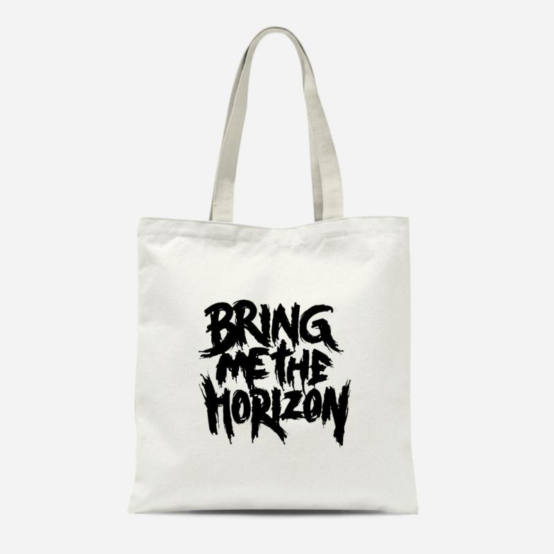 VANDAL-TOTE BAG TOTEBAG KANVAS RESLETING BMTH PRIA WANITA SEMI KANVAS TERMURAH