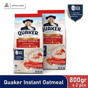 

[new] Quaker Instant Oatmeal 800 Gr - Twin Pack (Special Price)