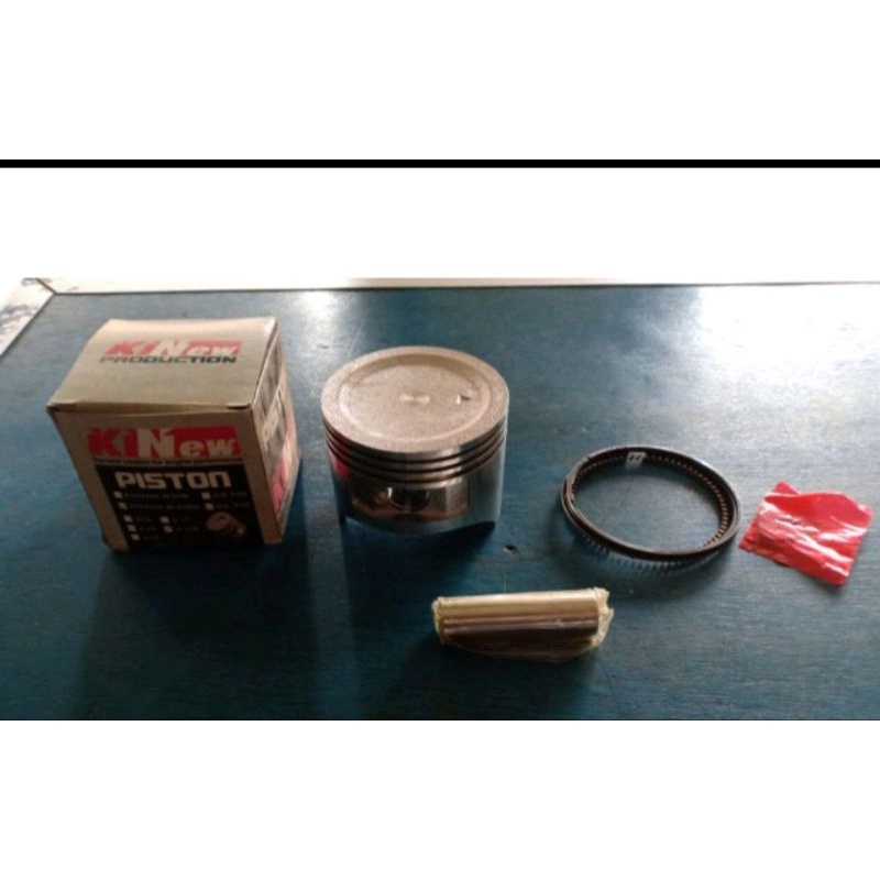 Piston Assy Lengkap dengan Ring Seker Seher Mesin Yamaha MZ175 MZ 175 Standar std