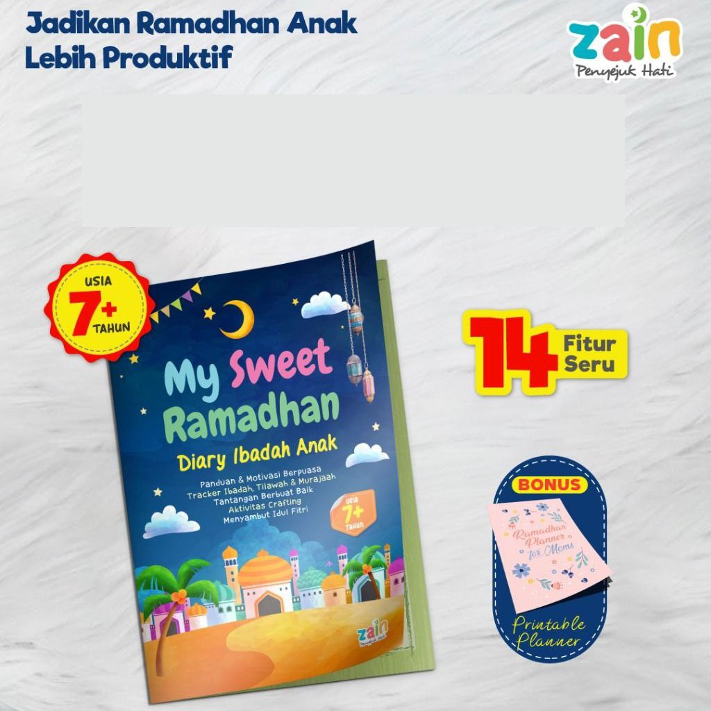

Buku My Sweet Ramadhan Diary Ibadah Anak - Penerbit: Zain - idg
