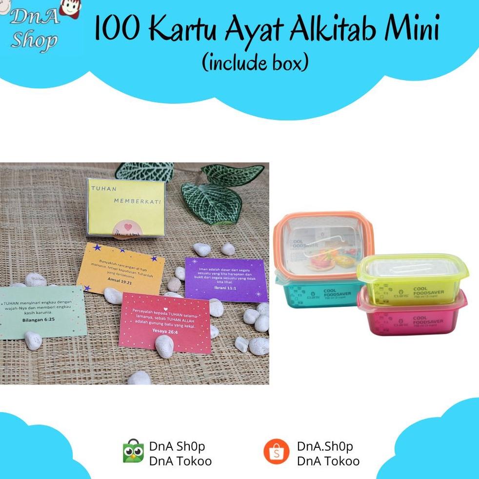 

[I-J3J ♥] 100 Kartu Ayat Alkitab (Versi Indonesia)-bisa cod