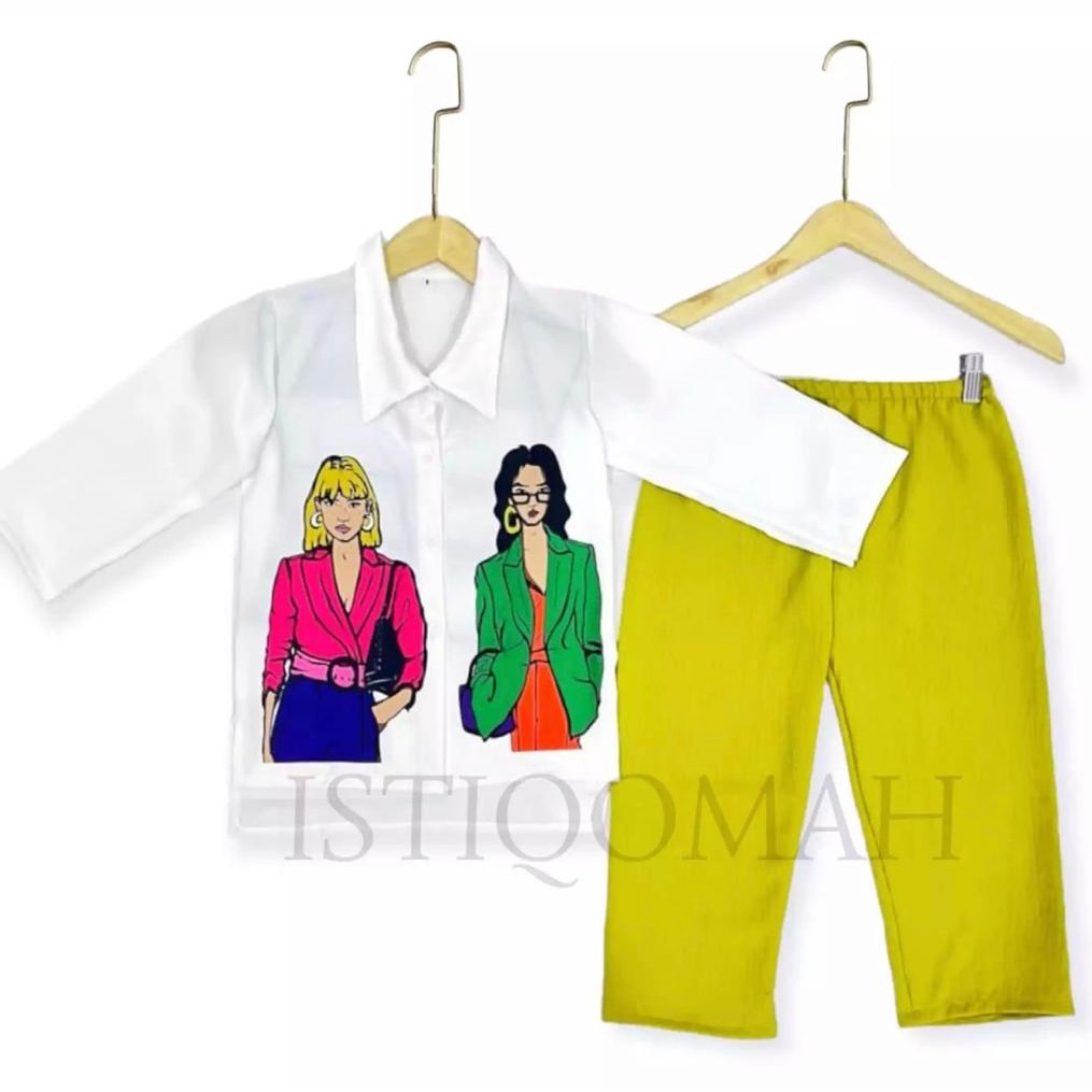 SETELAN CRINKLE VIRAL/PROMO ONESET ANAK PEREMPUAN KEKINIAN/SETELAN ANAK LENGAN PANJANG BISA PILIH WARNA 3-14 TAHUN