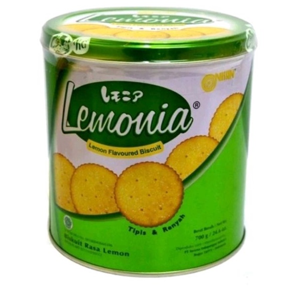 

Nissin Lemonia 650gram biscuit biskuit roti kaleng Nissin Lemonia 650gr tin