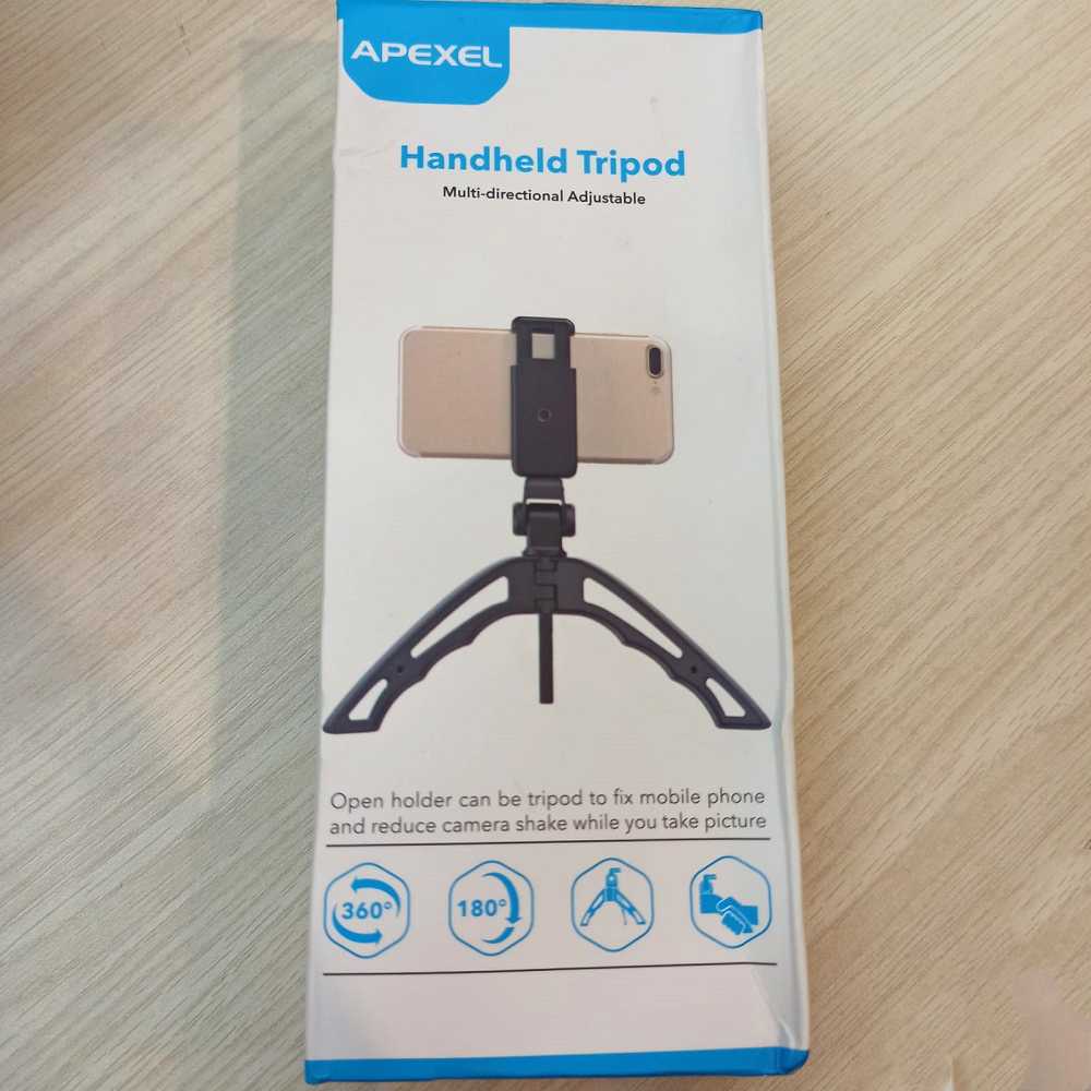 APEXEL Flexible SwitchPod Vlogging Mini Tripod 1/4 Screw - APL-JJ04