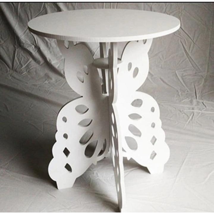 Meja Sudut Coffee Table Meja Ngopi KUPU KUPU Interior Rumah Apartemen