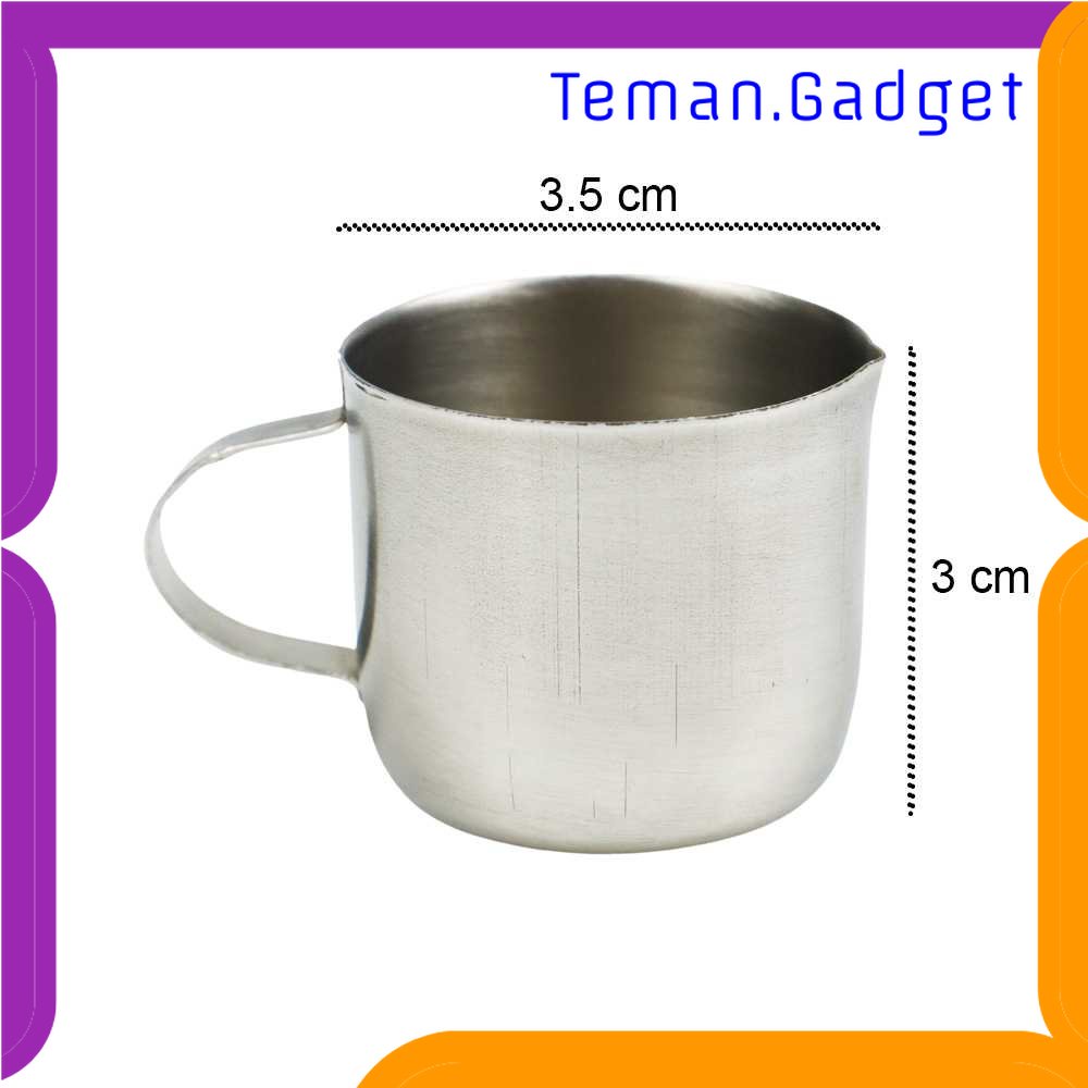 TG - DPR DROHOEY Gelas Milk Jug Kopi Espresso Latte Art Stainless Steel - S06HG