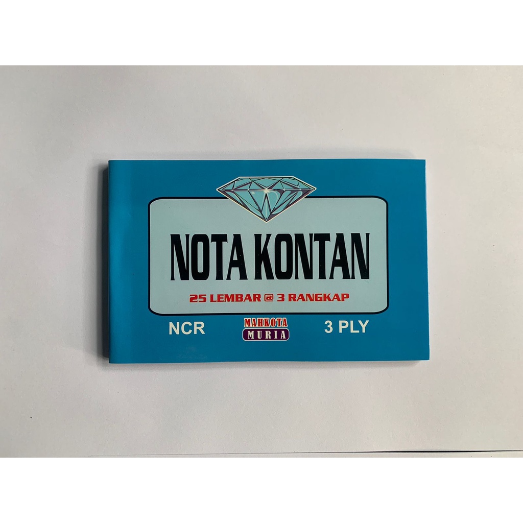 

Nota Kontan 3 Ply, Nota NCR, Nota Kecil, Desain Landscape