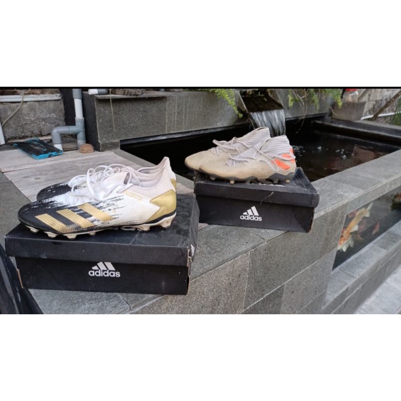 Sepatu Adidas Nemesis 16.3FG dan Adidas Predator Mutator 20.3