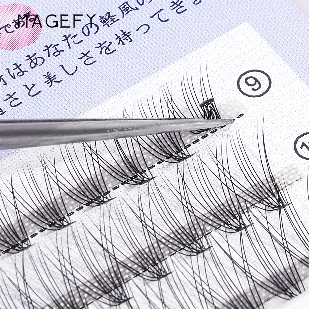 MAANGE Bulu Mata Eyelash Extension Super Lembut 9-13 MM Ekstensi Bulu Mata Palsu Natural Premium C Level Curl Volume