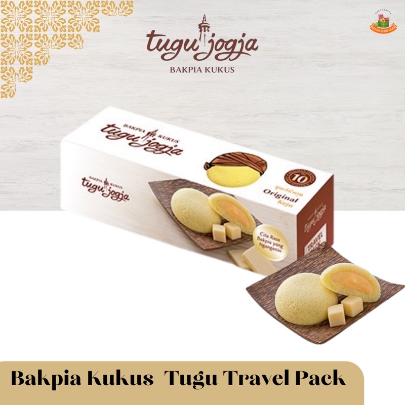 Jual Bakpia Kukus Tugu Original Keju Travel Pack Isi 10- Oleh Oleh