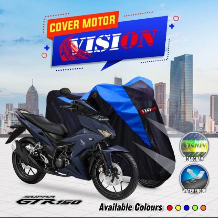 SARUNG COVER PELINDUNG MOTOR SUPRA GTR 150 MURAH ANTI AIR DAN DEBU