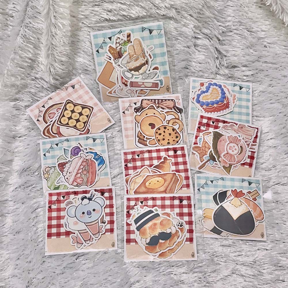 

ATELIERNOM Sticker Pack / Stiker Die Cut Ilustrasi