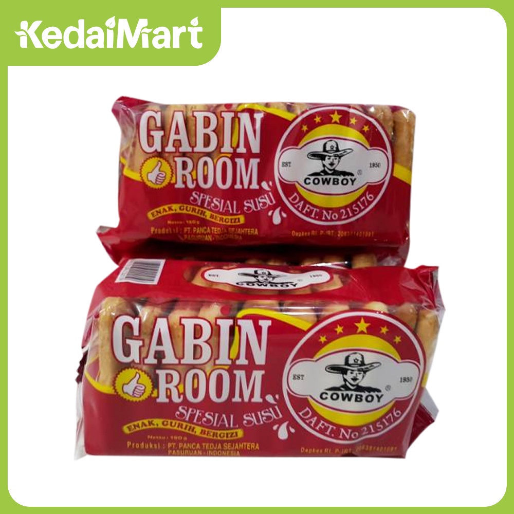 Biskuit Gabin Cap Cowboy 150 Gram