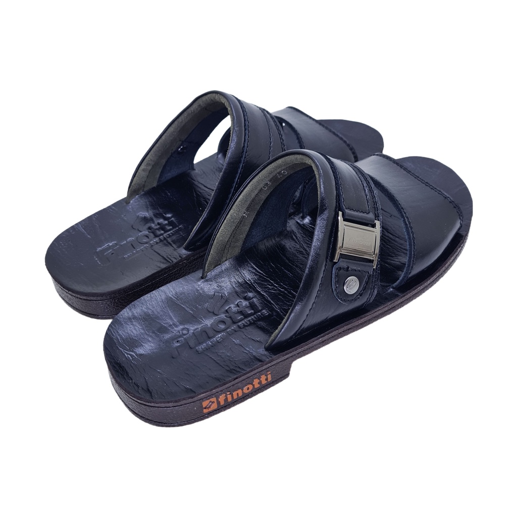 Sandal kulit asli - Ban dua Finotti VR 03