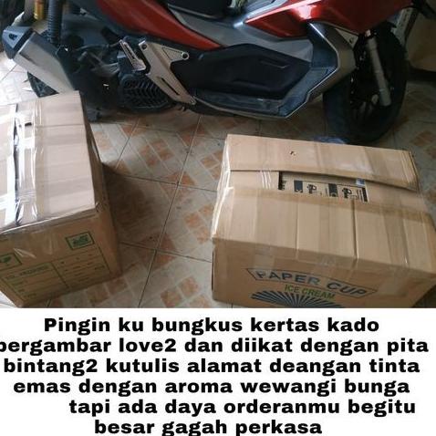 

✓ Paket bubuk es krim super murah cup plastik bening