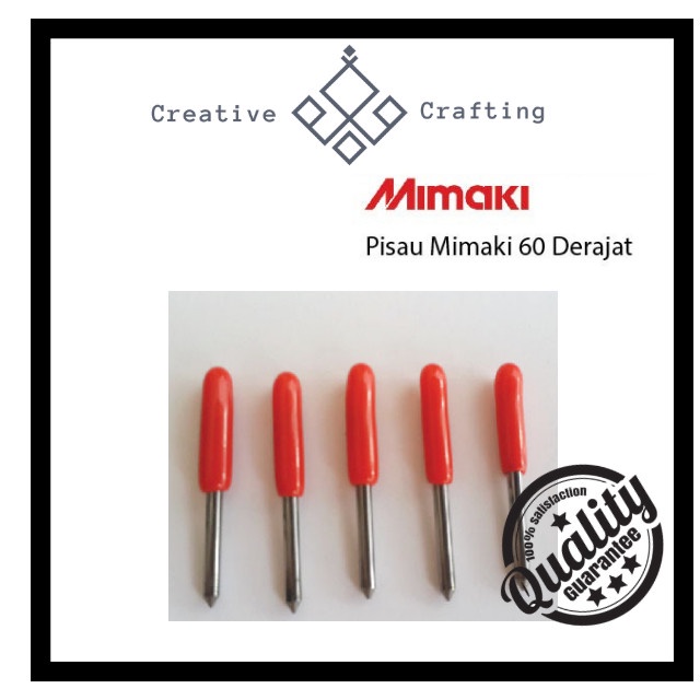 

Art Mata Pisau Mimaki 60 Derajat Isi 5 (Biasa) / Mimaki
