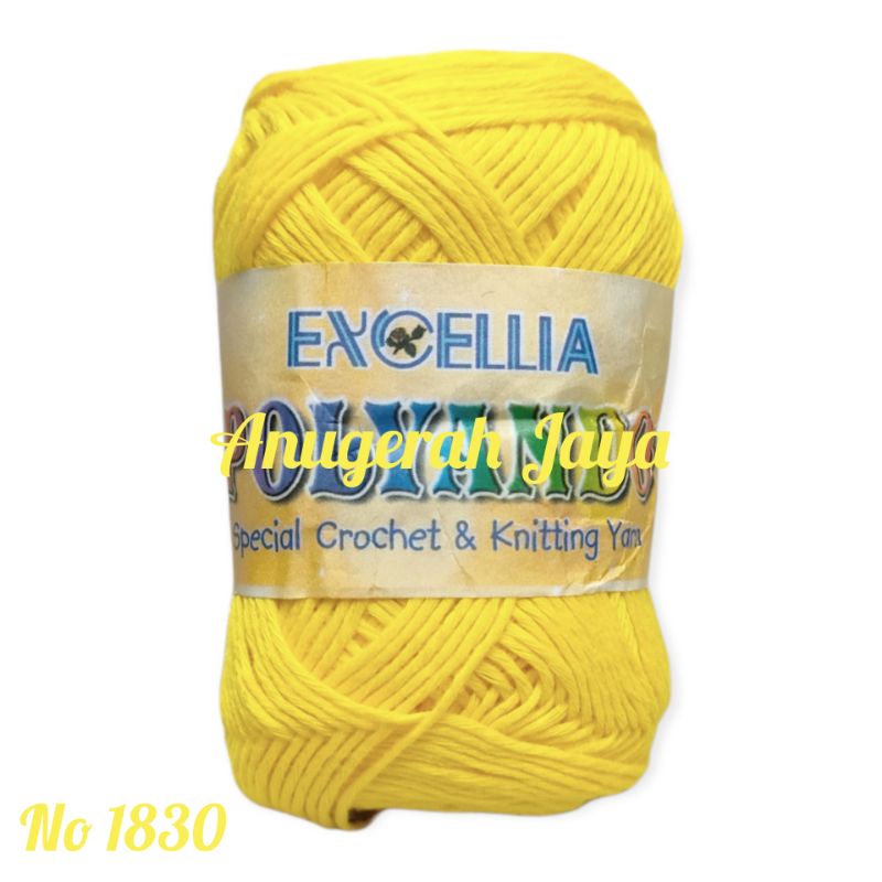 Benang Rajut Polyando No 1830