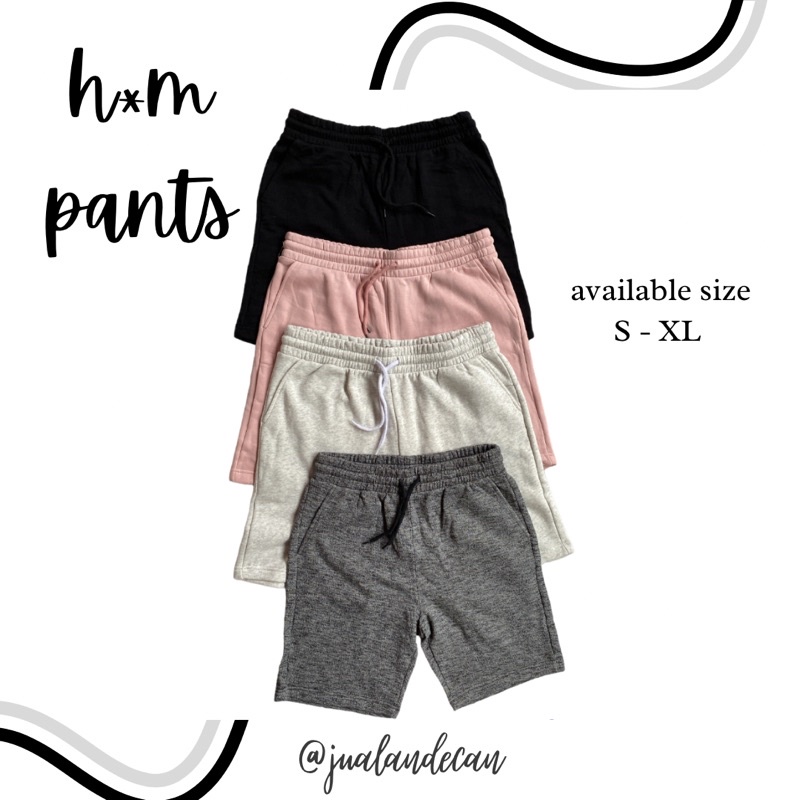 celana pendek h*m sisa ekspor NEW
