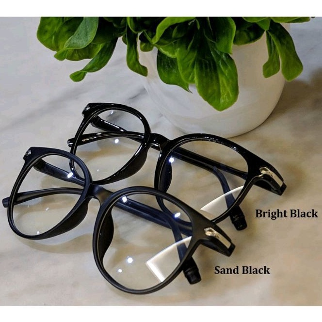 KACAMATA BUNDAR STYLE  GAGANG PLASTIK FASHION ANTTI RADIASSI - BEPINK JURAGAN