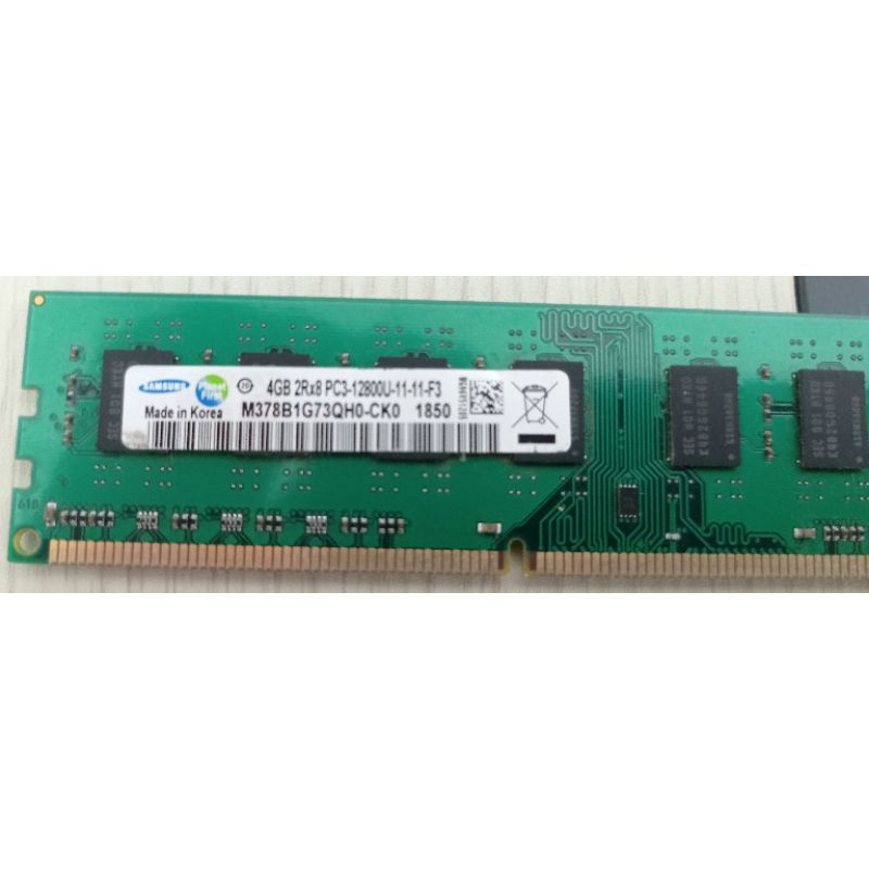 Ram Samsung 4Gb DDR3 rusak
