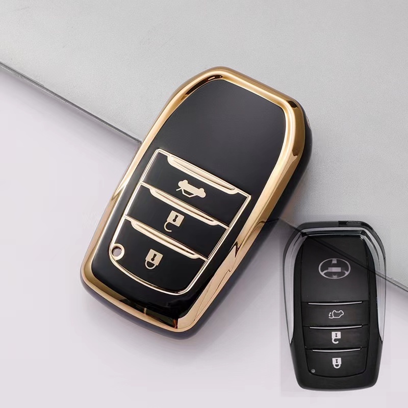 Case Pelindung Remote Kunci Mobil Bahan Silikon Untuk Toyota Camry Dan Corolla Altis 2019-2020