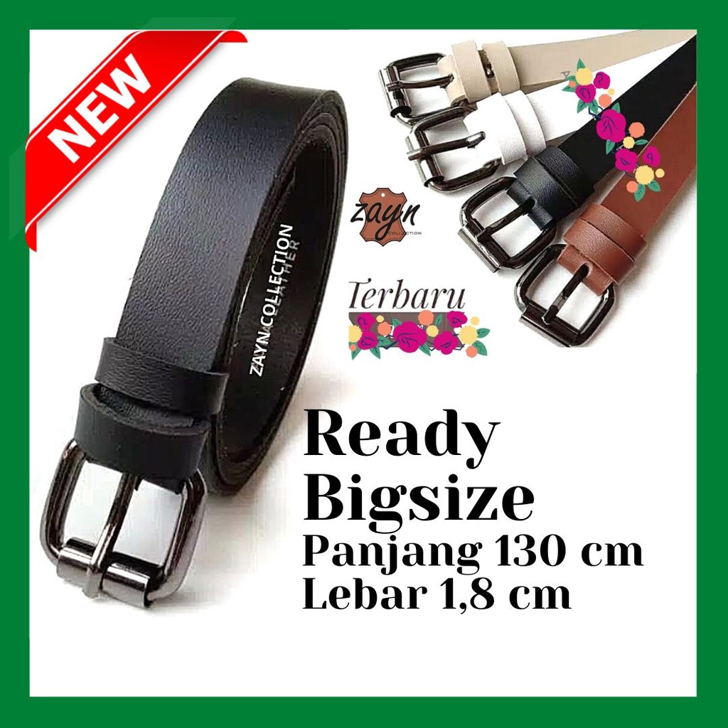 Ikat Pinggang Wanita Gesper Kecil Women Belt Fashion Casual Untuk Aksesoris Dress Pakaian Wanita