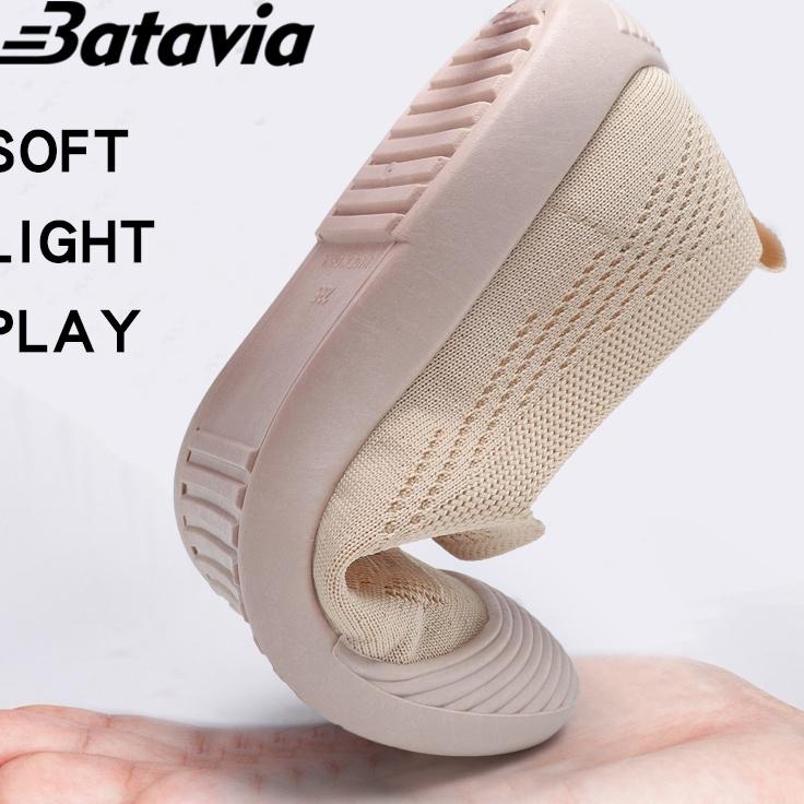 Ready (COD)Batavia Shoes  sepatu import sepatu wanita sepatu flyknit sepatu flat rajut X2 A162