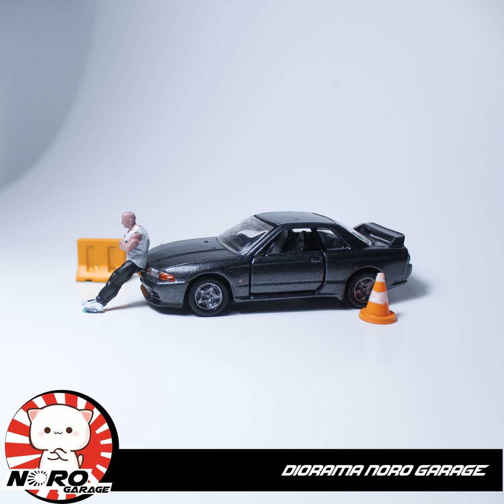 Dominic Toretto leaning - Figure Skala 1:64