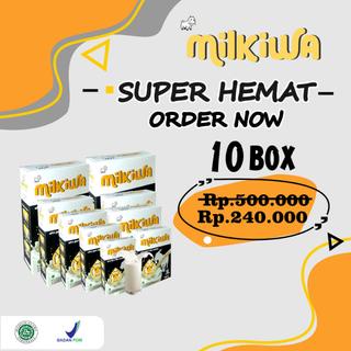 

PROMO HEMAT 10 BOK susu kambing milkiwa rasa original