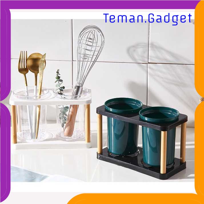 TG - DPR Love Life Rak Organizer Dapur Tempat Sendok Garpu Kitchen Storage Box - LL250