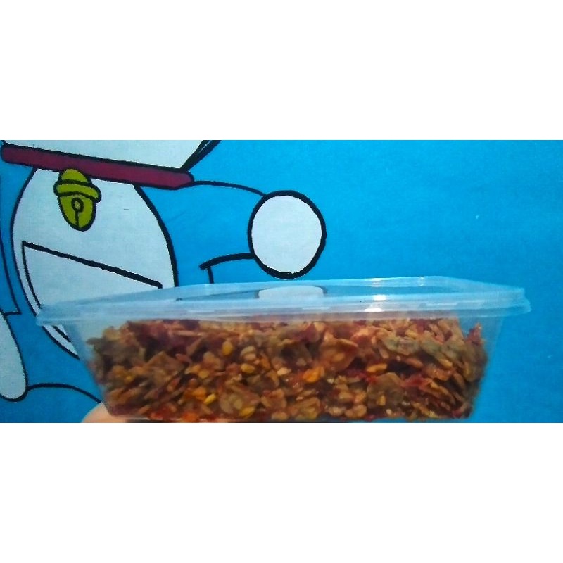 

Sambal Tempe Kering Super Pedas dan Renyah