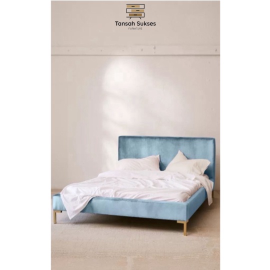 DIPAN TEMPAT TIDUR KAYU JATI MINIMALIS FULL JOK BLUDRU ELEGANT BEST SELLER